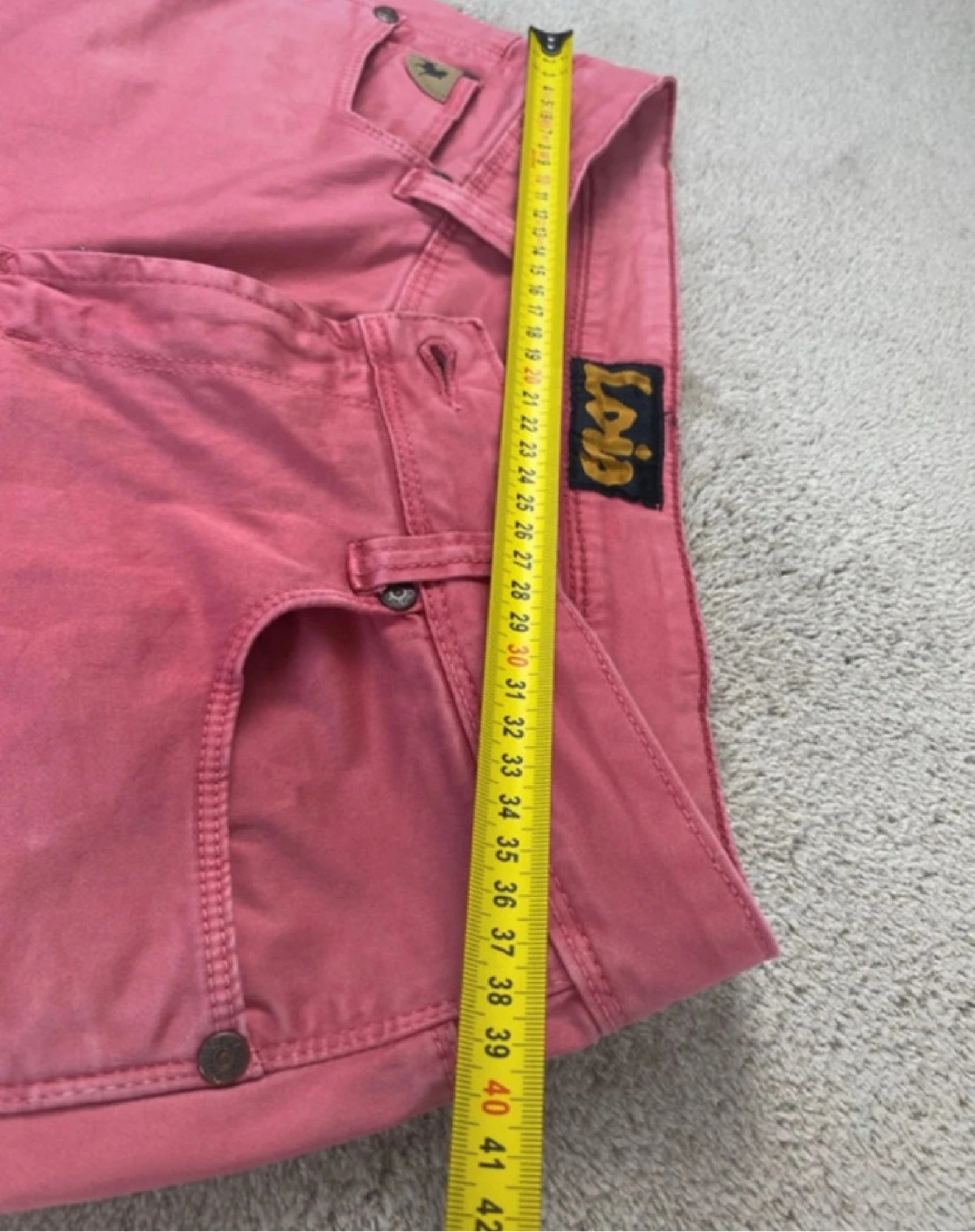 Lois Jeans Retos Rosa Vintage Y2K Tamanho 30 (EU 40) – photo 17